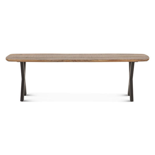Rapallo 60" Bench in Natural Mango Wood