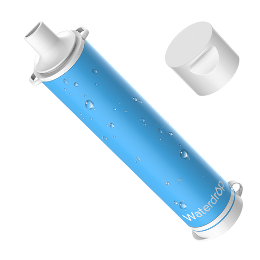 Water Filter Straw for Camping, Hiking, Travel, Survival and Emergency Preparedness by Waterdrop