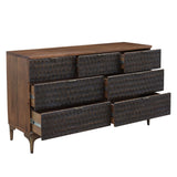 Santa Cruz 60" Dresser in Two Tone