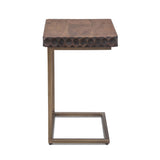 Santa Cruz 18" Side Table in Two Tone