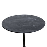 Sperre 18" Accent Table with Lava Marble
