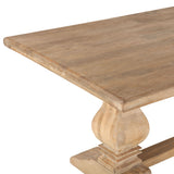 San Rafael 108" Dining Table in Antique Oak