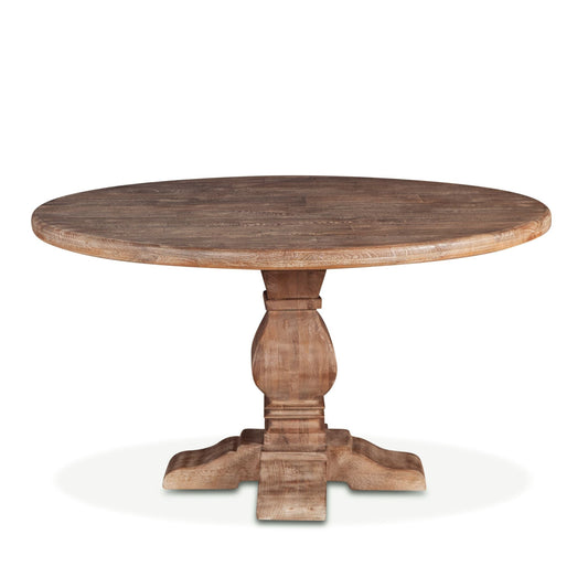 San Rafael 48" Round Dining Table in Antique Oak