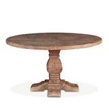 San Rafael 48" Round Dining Table in Antique Oak