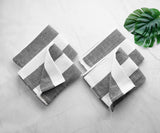 Luxury Kitchen Towels - Striped Towels