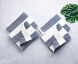 Luxury Kitchen Towels - Striped Towels
