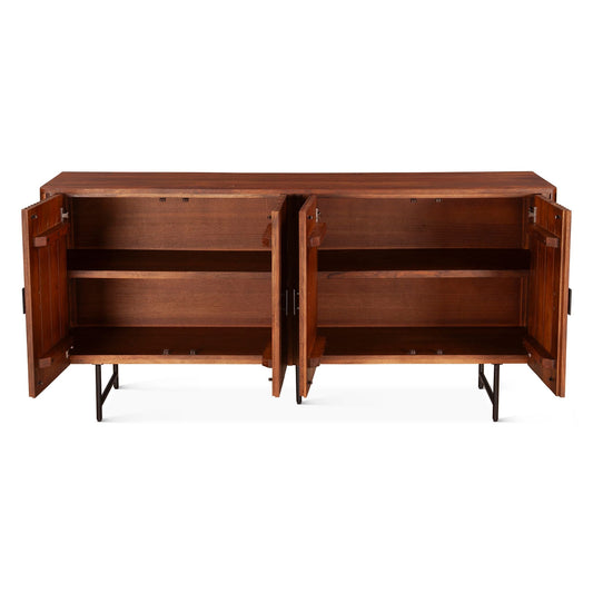 Verbania 67" Sideboard in Pecan Brown