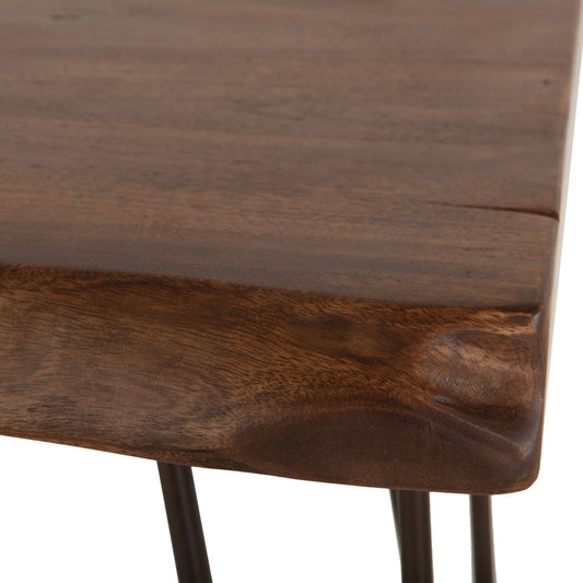 Vail 26" Side Table in Walnut