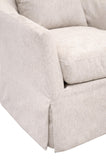 Faye Slipcover Swivel Club Chair