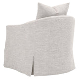 Faye Slipcover Swivel Club Chair