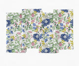 Floral Print Cloth Napkins