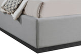 Flynn Linen Textured Wingback Bed - Luxurious Comfort and Contemporary Design for Your Bedroom Sanctuary