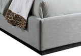 Flynn Linen Textured Wingback Bed - Luxurious Comfort and Contemporary Design for Your Bedroom Sanctuary