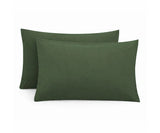 100% Cotton Sateen Pillowcases - Set of 2
