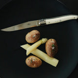 Forge de  Laguiole 6 Piece Steak Knife Set Bone Handle