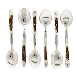 Forge de Laguiole Soup Spoons Elk Stag