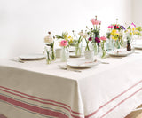 French Striped Tablecloth