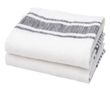 Striped Linen Tea Towels - Set of 2