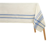 French Striped Tablecloth