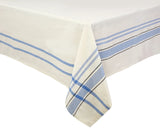 French Striped Tablecloth