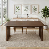 Frontignan Walnut Rectangular Dining Table