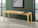 Currant Long Bench, Caramelized