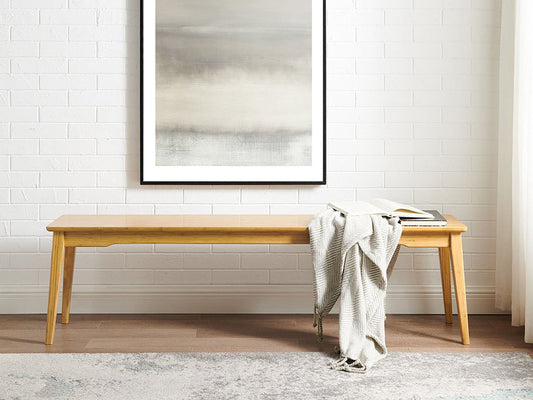 Currant Long Bench, Caramelized
