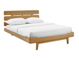 Currant Queen Platform Bed, Caramelized
