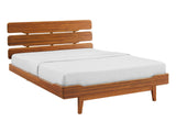 Currant Eastern King Platform Bed, Amber