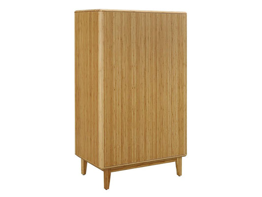 Currant Five Drawer High Chest, Caramelized