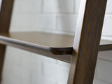 Currant Leaning Bookshelf, Black Walnut