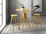 Mimosa Bar Height Table, Caramelized