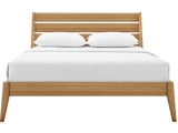Sienna Eastern King Platform Bed, Caramelized