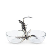 Rabbit / Carrot Double Dish Condiment Server