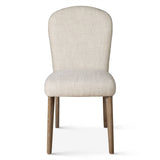 Jessie 18" Dining Chair in Beige Linen