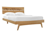 Azara Eastern King Platform Bed, Caramelized