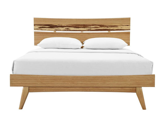 Azara Queen Platform Bed, Caramelized