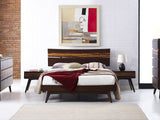 Azara Queen Platform Bed, Sable