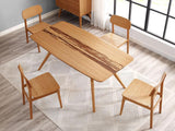 Azara Dining Table, Caramelized