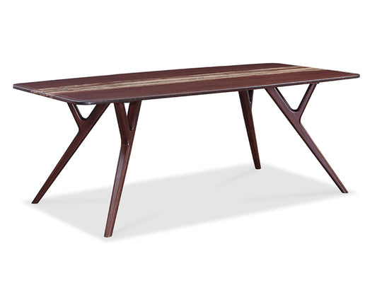 Azara Dining Table, Sable