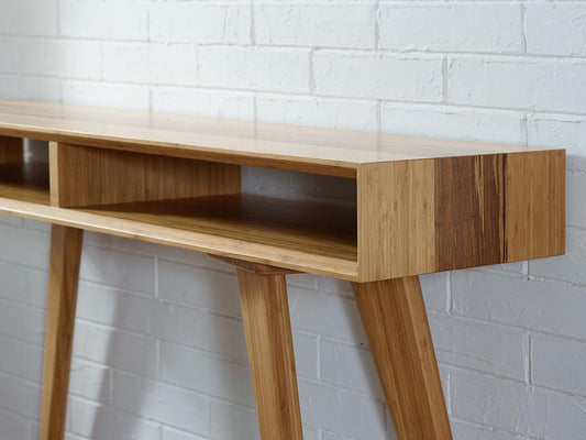 Azara Console Table, Caramelized