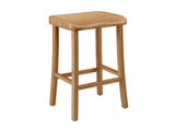 Tulip Counter Height Stool, Caramelized, (Set of 2)