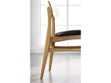 Cassia Dining Chair W/ Leather Seat - Boxed Set Of 2, Amber