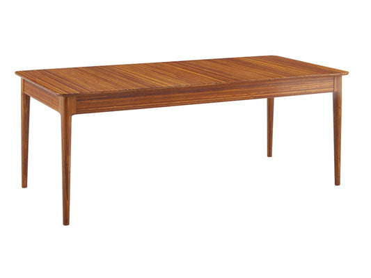 Erikka 110" Double-Leaves Extension Dining Table, Amber