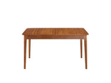 Mija Extension Dining Table, Amber