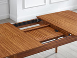 Mija Extension Dining Table, Amber