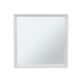 Dakota Medicine Cabinet with Mirror and Storage, Wall-Mounted Modern Bathroom Organizer with Multiple Shelves for Toiletries, Medications, and Cosmetics, Sleek Design with White Finish to Maximize Bathroom Space