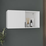 Kaser Medicine Cabinet with Mirror and Shelves, Modern Bathroom Storage Solution with Vertical or Horizontal Position Option, Stylish and Functional Organizer for Toiletries, Medications, and Cosmetics