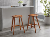 Max Stool in Counter Height, Amber, (Set of 2)