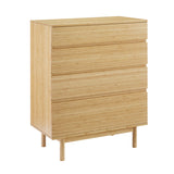 Monterey 4 Drawer High Chest, Wheat